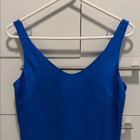 J. Crew Silk Cobalt Blue Top - Picture 3 of 8